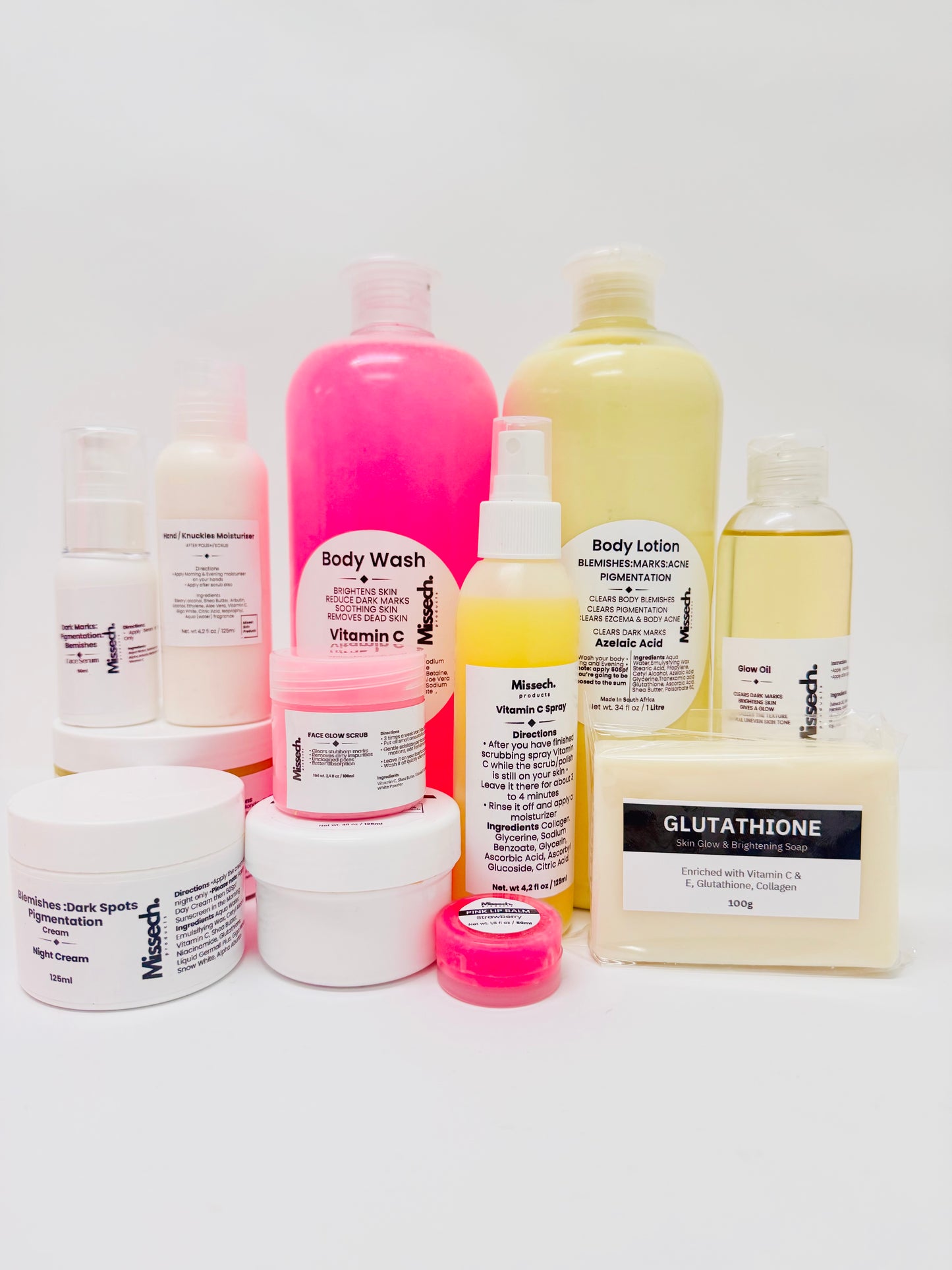 Blemishes, Pigmentantion , Dark Marks Face body & Knuckle Set (Azelaic Acid)