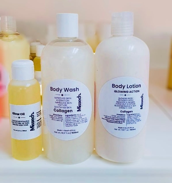 Glowing Body Set( Collagen) 500ml