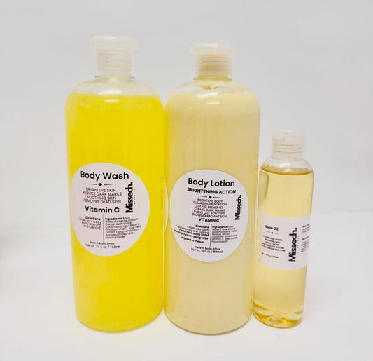 Body Brightening Full Set (Vitamin C) 1L