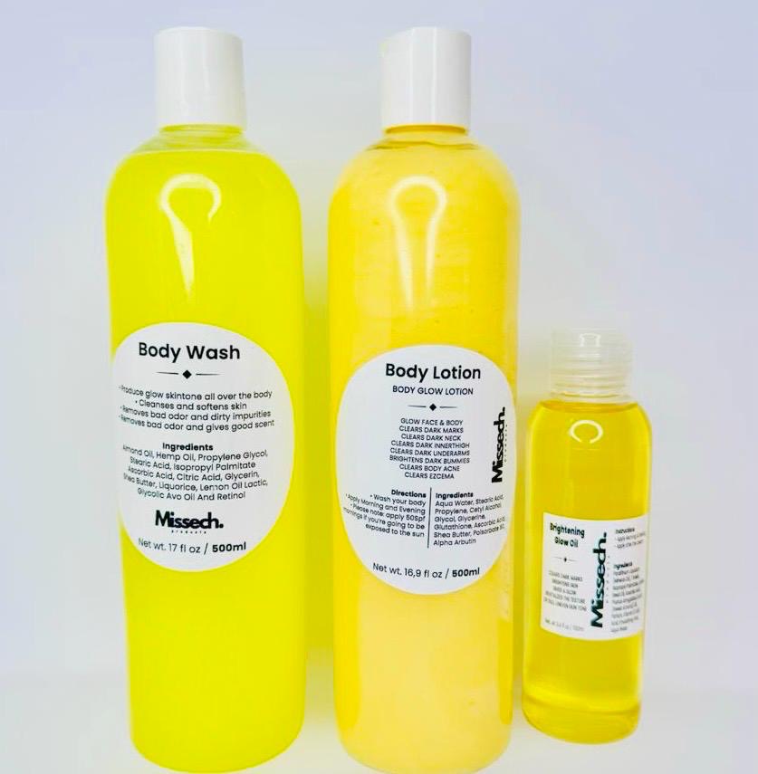 500ml Body Brightening Set