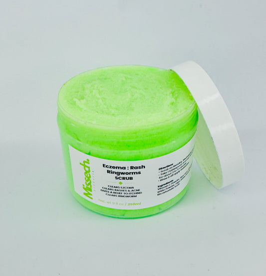 Ezcema , Rash, Body Acne Scrub